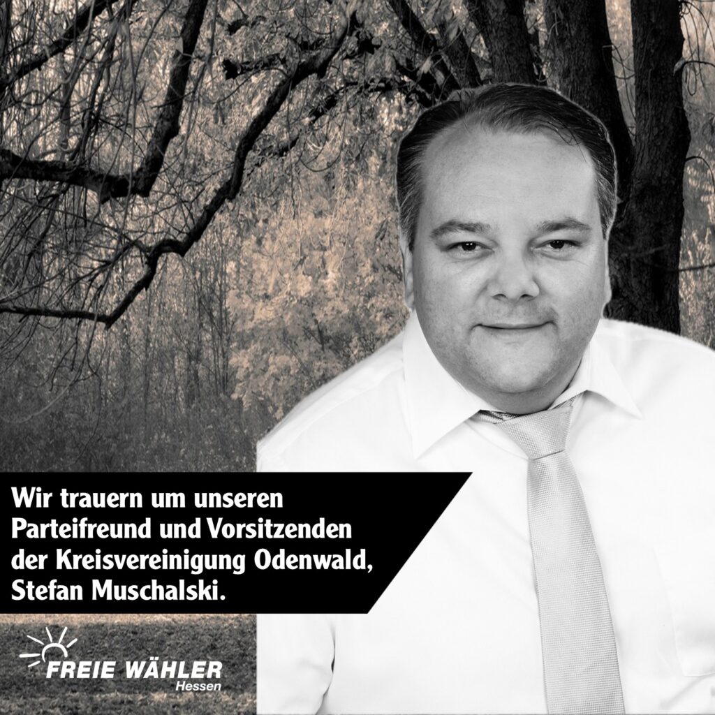 Trauer um Stefan Muschalski