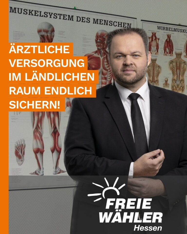 FREIE WÄHLER Hessen: Ärztliche Versorgung im ländlichen Raum endlich sichern